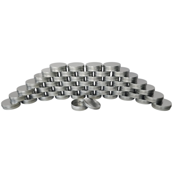 MCD 4 Oz Tin Cans (50 Pack)