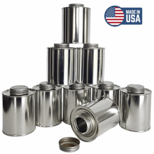 MCD Pint Utility Cans with Delta Openings and Screw Top Lids (9 Pack)
